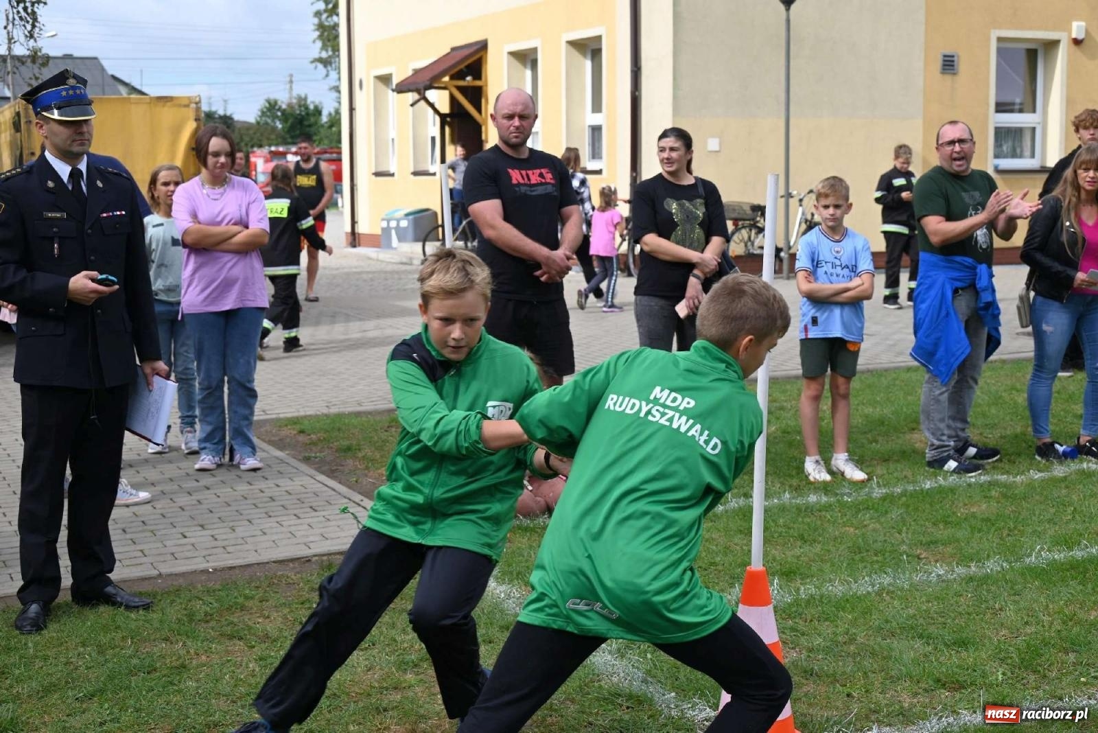 Zdjęcie w galerii na portalu naszraciborz.pl: Najmłodsi strażacy stanęli do rywalizacji w Krzyżanowicach wiadomości z regionu
