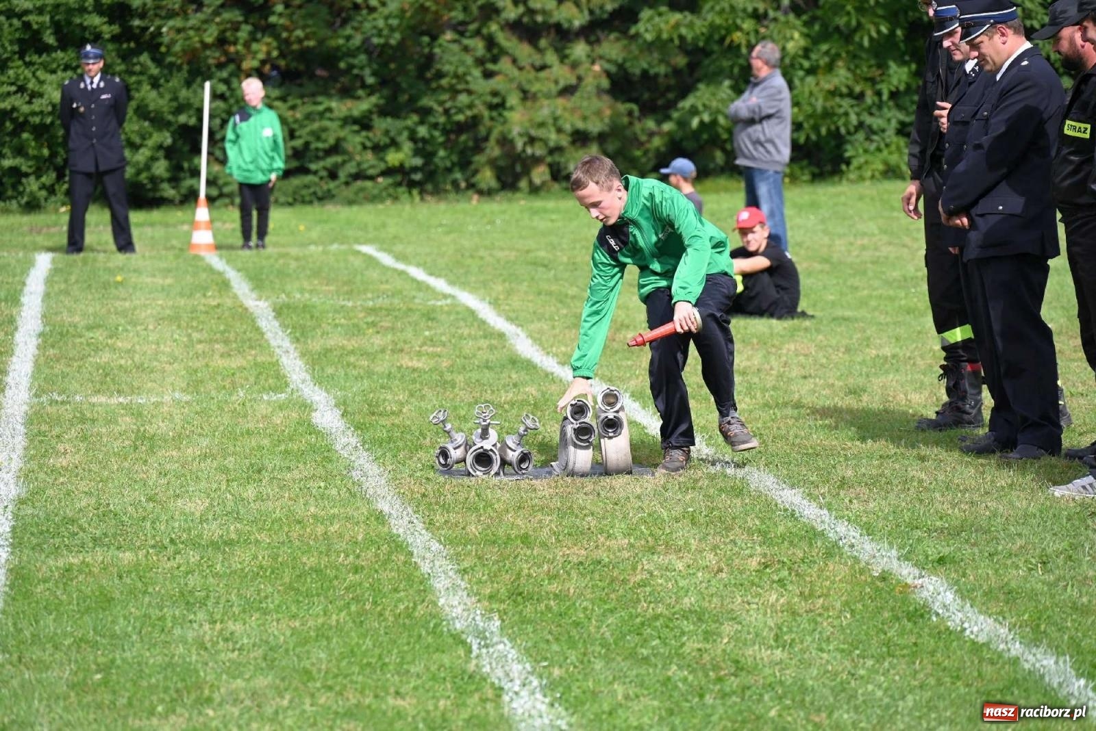Zdjęcie w galerii na portalu naszraciborz.pl: Najmłodsi strażacy stanęli do rywalizacji w Krzyżanowicach wiadomości z regionu