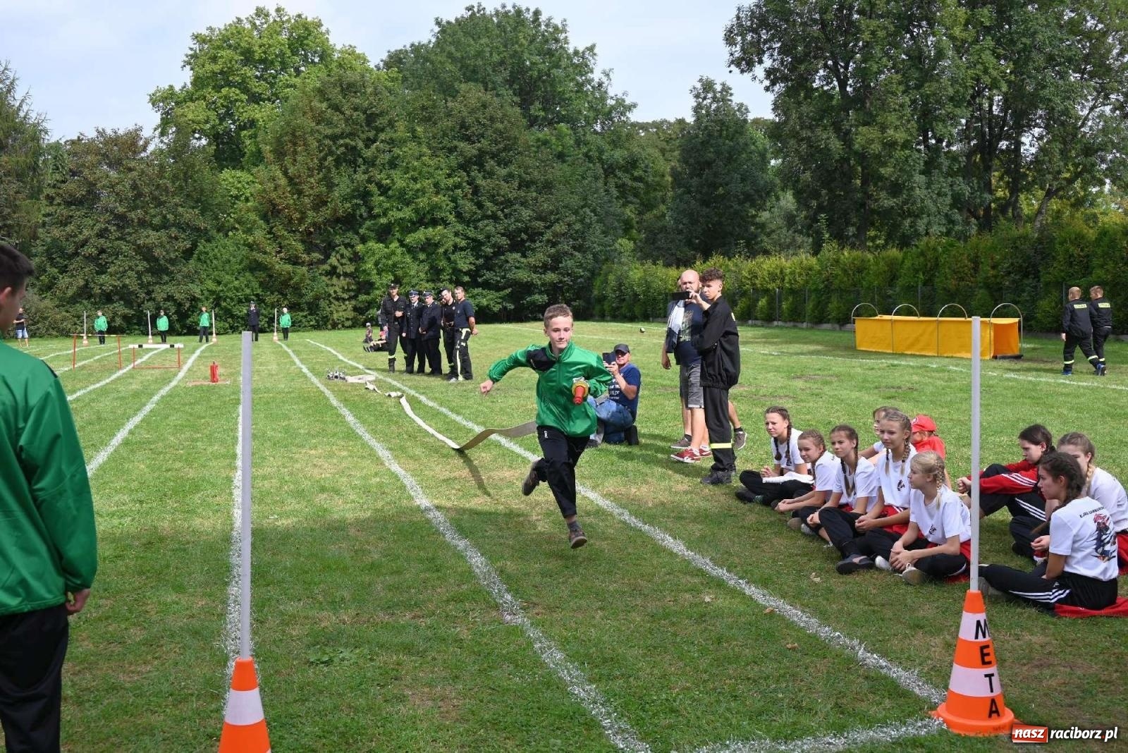 Zdjęcie w galerii na portalu naszraciborz.pl: Najmłodsi strażacy stanęli do rywalizacji w Krzyżanowicach wiadomości z regionu