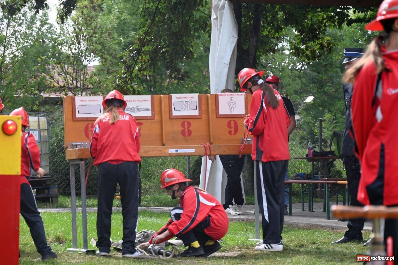 Zdjęcie w galerii na portalu naszraciborz.pl: Najmłodsi strażacy stanęli do rywalizacji w Krzyżanowicach wiadomości z regionu