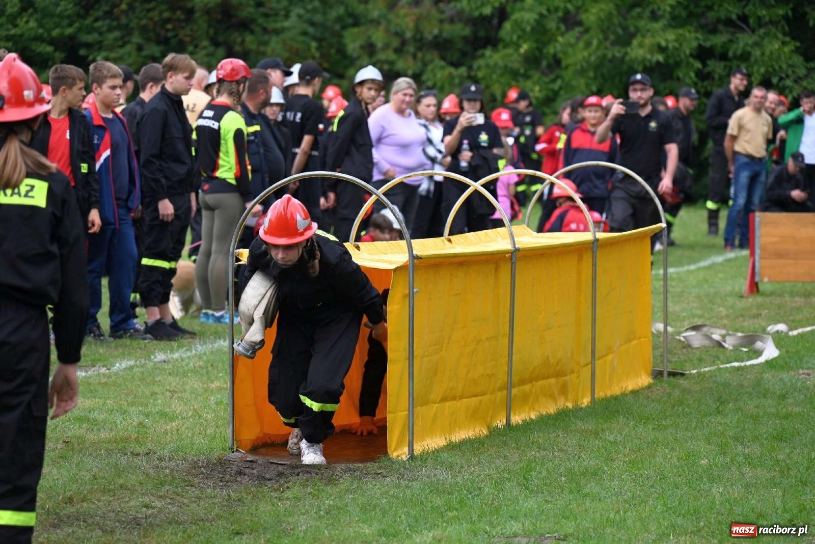 Zdjęcie w galerii na portalu naszraciborz.pl: Najmłodsi strażacy stanęli do rywalizacji w Krzyżanowicach wiadomości z regionu