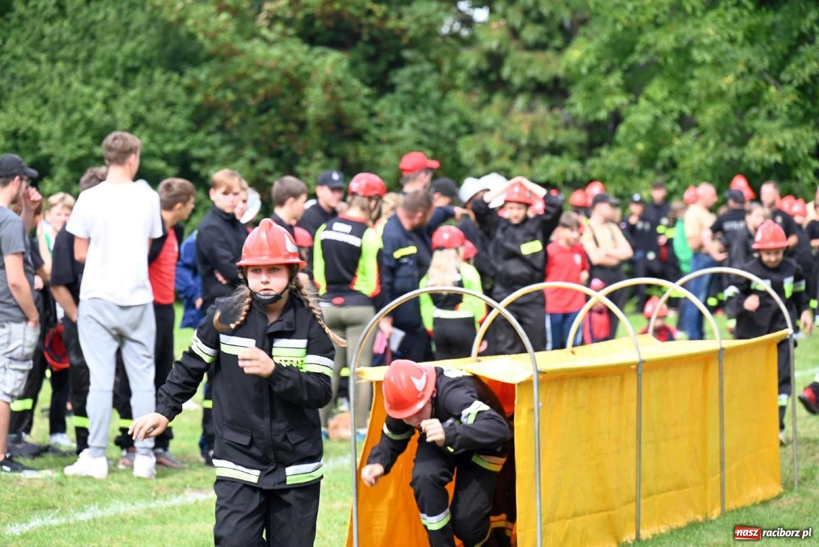 Zdjęcie w galerii na portalu naszraciborz.pl: Najmłodsi strażacy stanęli do rywalizacji w Krzyżanowicach wiadomości z regionu
