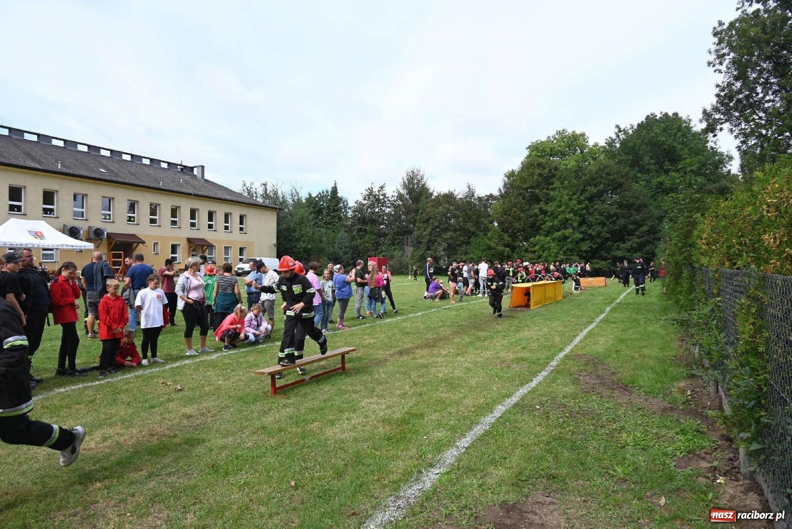 Zdjęcie w galerii na portalu naszraciborz.pl: Najmłodsi strażacy stanęli do rywalizacji w Krzyżanowicach wiadomości z regionu