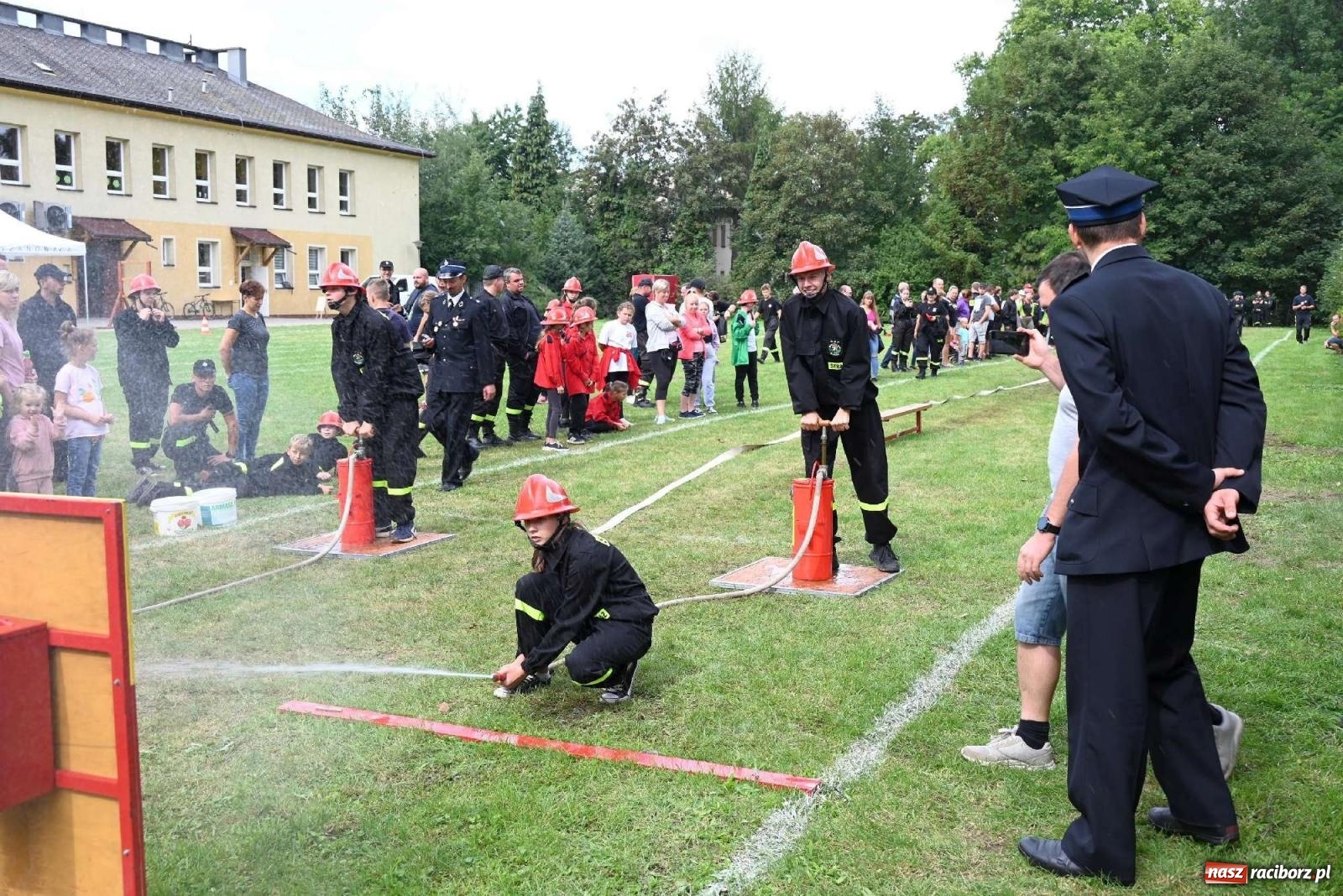 Zdjęcie w galerii na portalu naszraciborz.pl: Najmłodsi strażacy stanęli do rywalizacji w Krzyżanowicach wiadomości z regionu