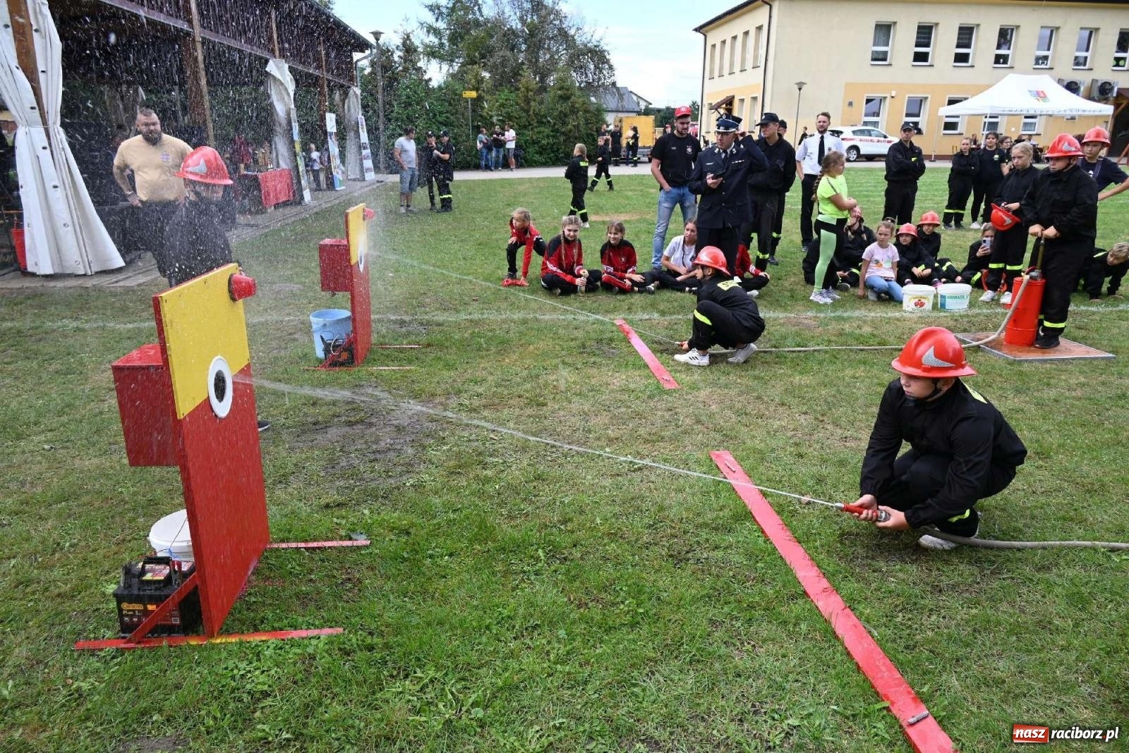 Zdjęcie w galerii na portalu naszraciborz.pl: Najmłodsi strażacy stanęli do rywalizacji w Krzyżanowicach wiadomości z regionu
