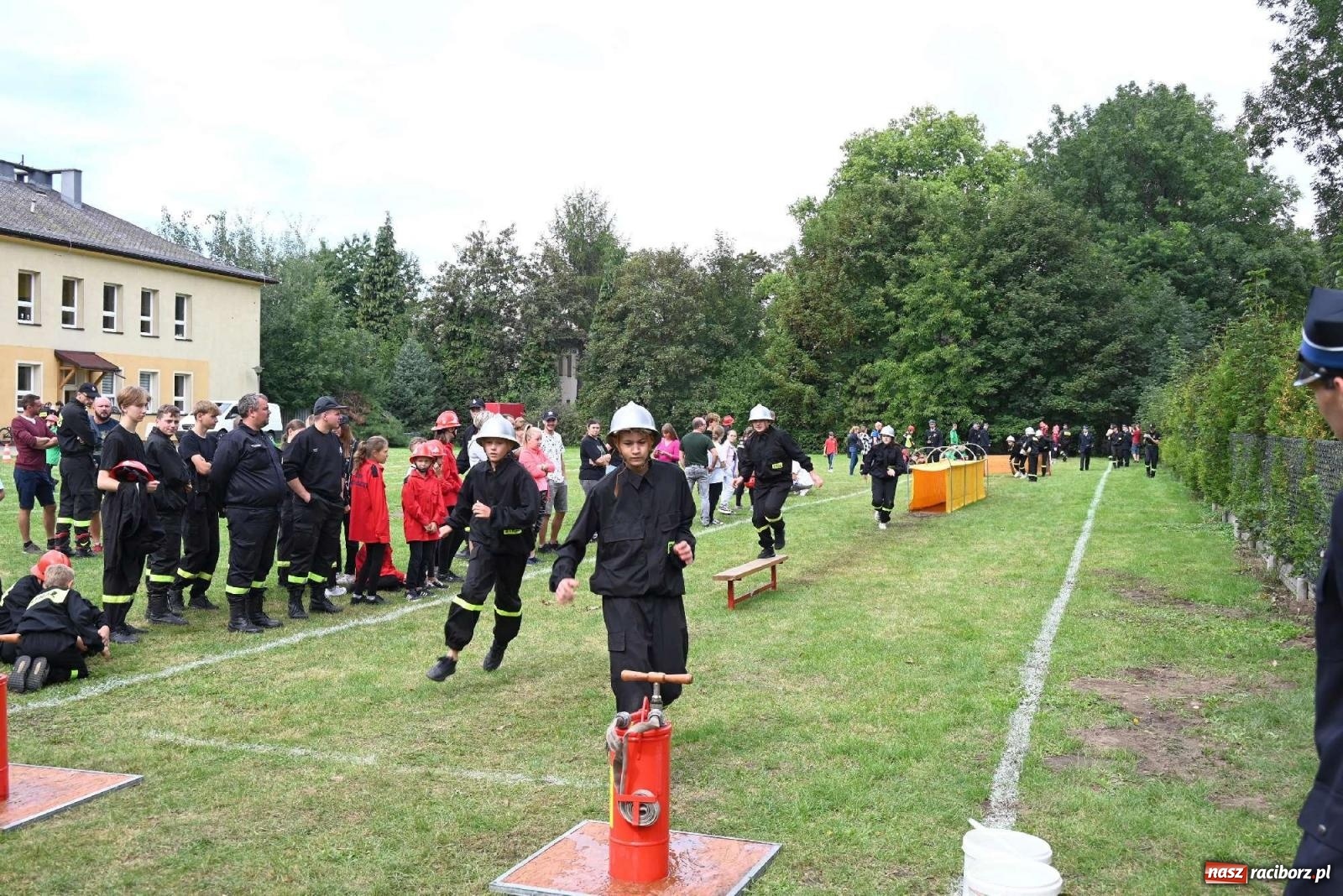Zdjęcie w galerii na portalu naszraciborz.pl: Najmłodsi strażacy stanęli do rywalizacji w Krzyżanowicach wiadomości z regionu