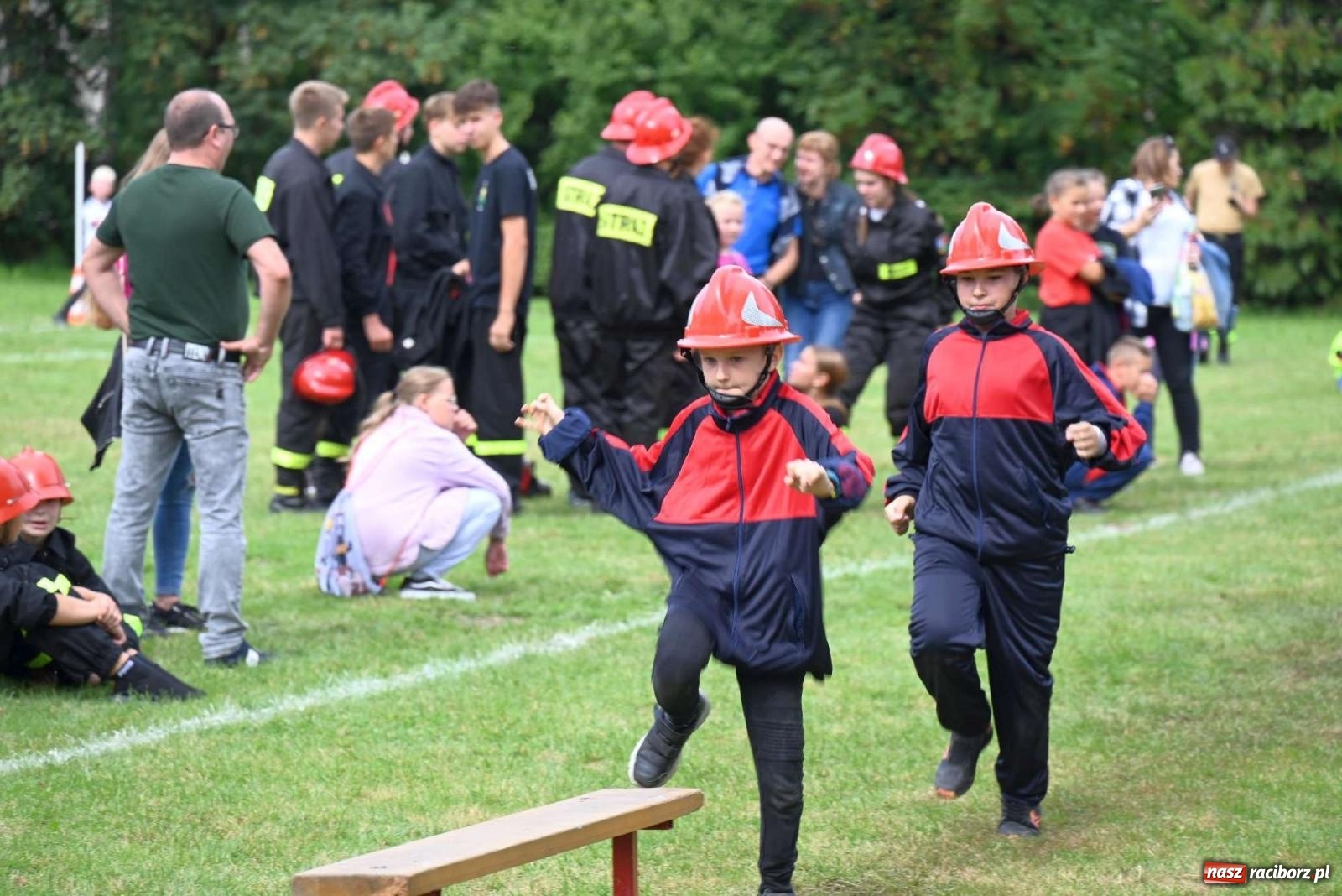 Zdjęcie w galerii na portalu naszraciborz.pl: Najmłodsi strażacy stanęli do rywalizacji w Krzyżanowicach wiadomości z regionu