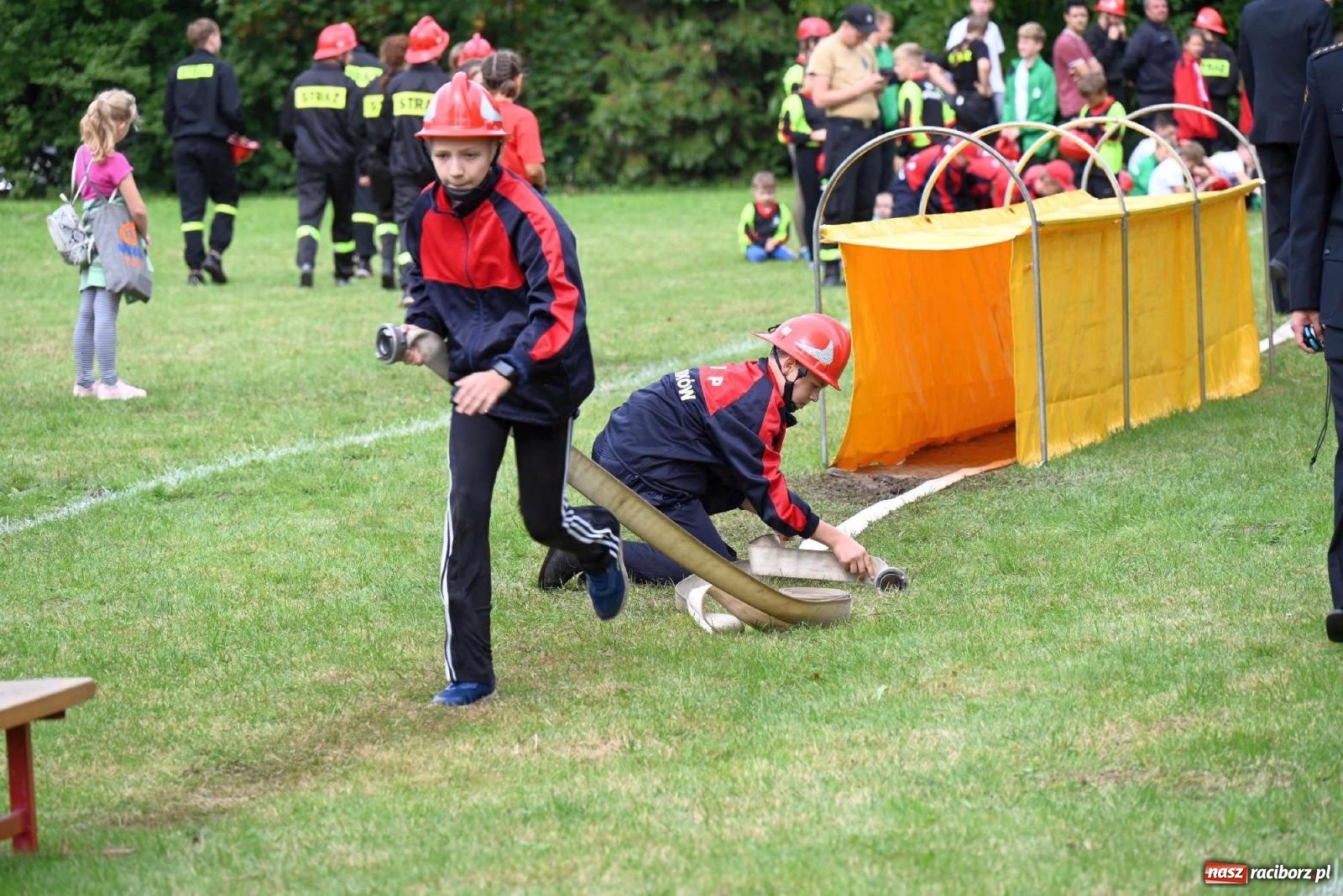 Zdjęcie w galerii na portalu naszraciborz.pl: Najmłodsi strażacy stanęli do rywalizacji w Krzyżanowicach wiadomości z regionu