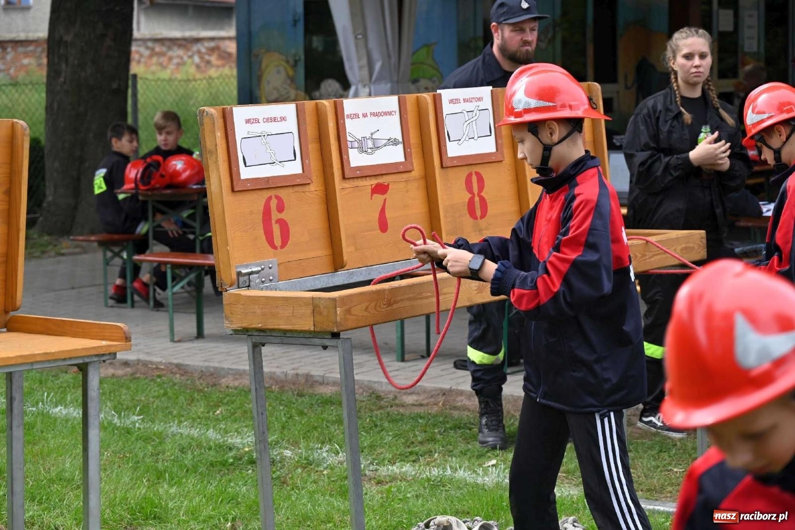 Zdjęcie w galerii na portalu naszraciborz.pl: Najmłodsi strażacy stanęli do rywalizacji w Krzyżanowicach wiadomości z regionu