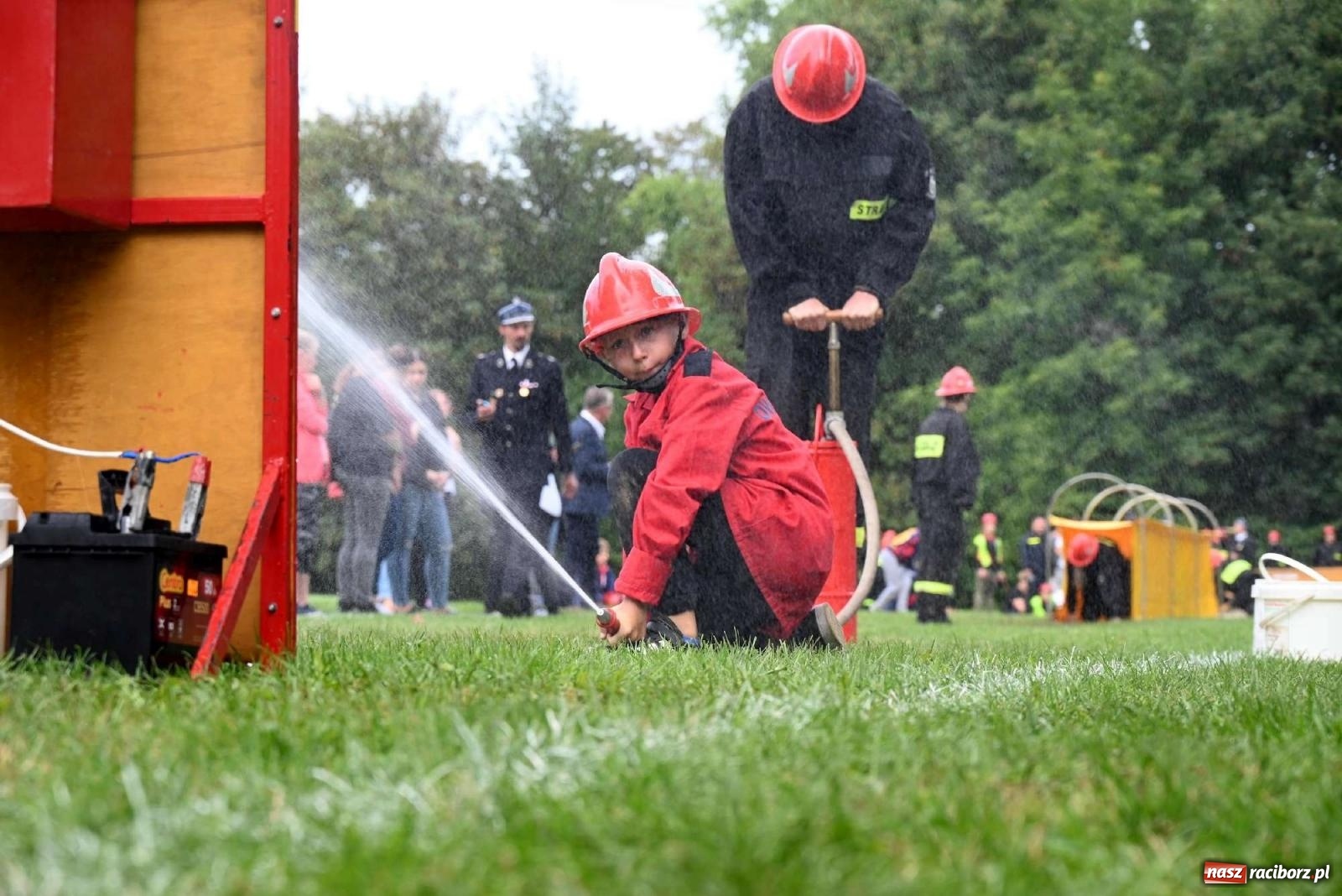 Zdjęcie w galerii na portalu naszraciborz.pl: Najmłodsi strażacy stanęli do rywalizacji w Krzyżanowicach wiadomości z regionu