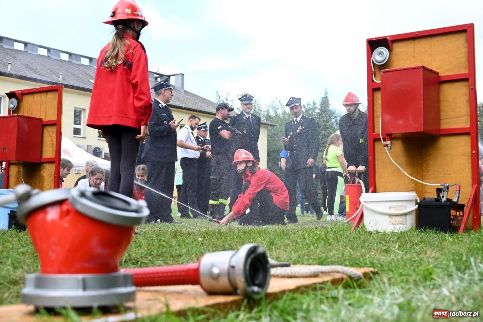 Zdjęcie w galerii na portalu naszraciborz.pl: Najmłodsi strażacy stanęli do rywalizacji w Krzyżanowicach wiadomości z regionu