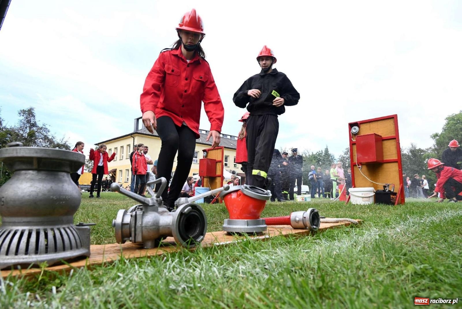 Zdjęcie w galerii na portalu naszraciborz.pl: Najmłodsi strażacy stanęli do rywalizacji w Krzyżanowicach wiadomości z regionu