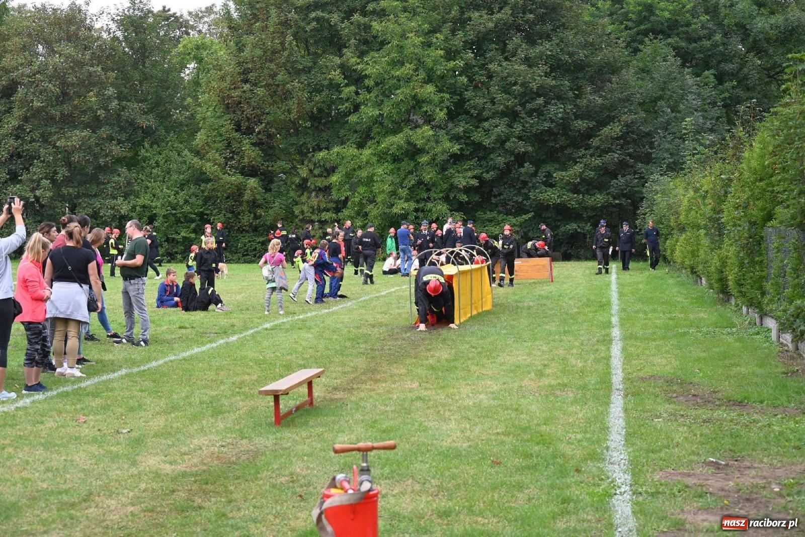 Zdjęcie w galerii na portalu naszraciborz.pl: Najmłodsi strażacy stanęli do rywalizacji w Krzyżanowicach wiadomości z regionu