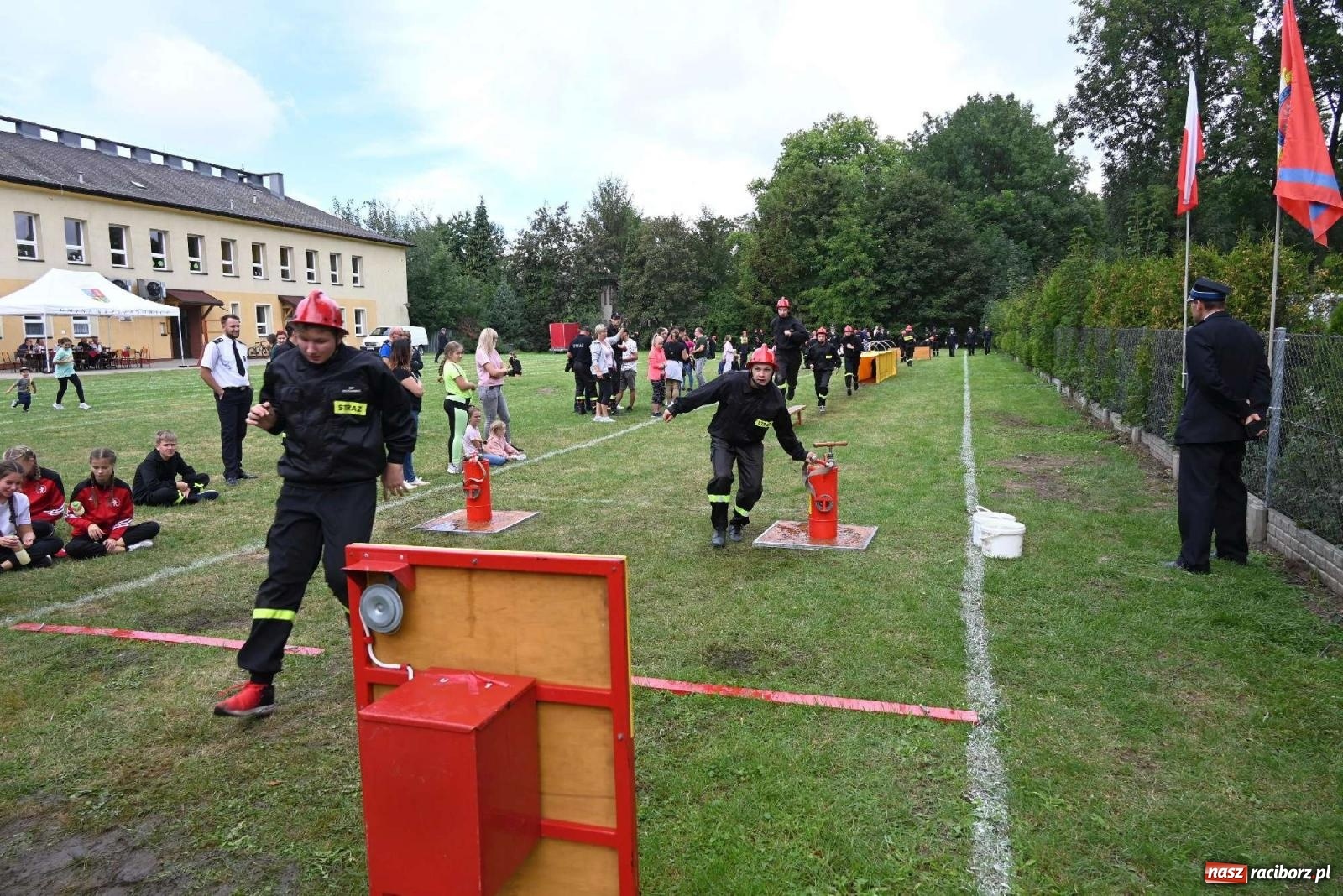 Zdjęcie w galerii na portalu naszraciborz.pl: Najmłodsi strażacy stanęli do rywalizacji w Krzyżanowicach wiadomości z regionu