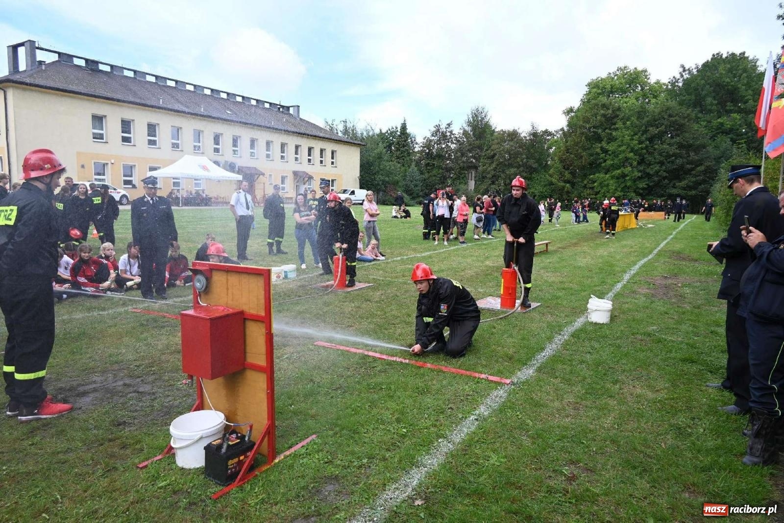 Zdjęcie w galerii na portalu naszraciborz.pl: Najmłodsi strażacy stanęli do rywalizacji w Krzyżanowicach wiadomości z regionu