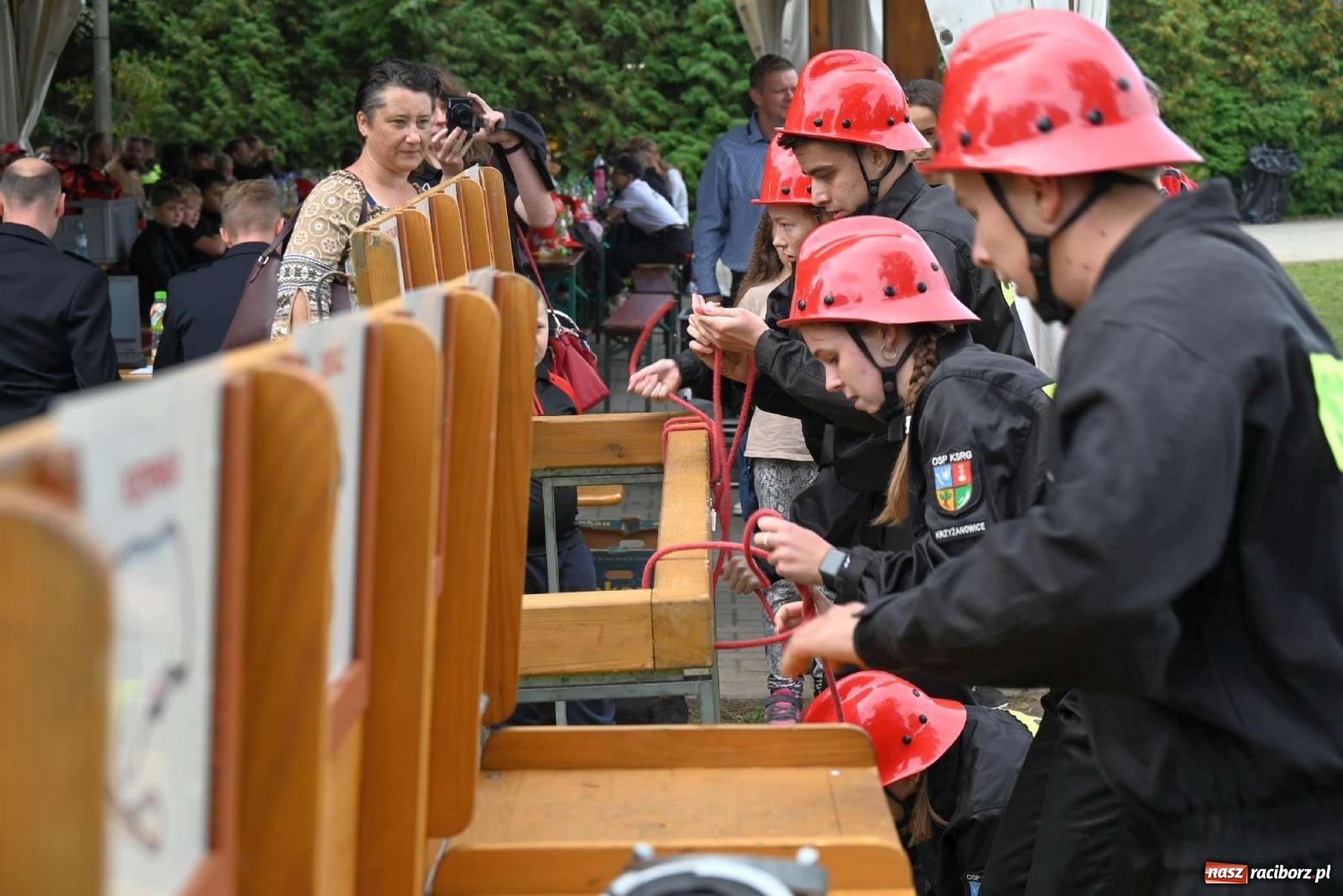 Zdjęcie w galerii na portalu naszraciborz.pl: Najmłodsi strażacy stanęli do rywalizacji w Krzyżanowicach wiadomości z regionu