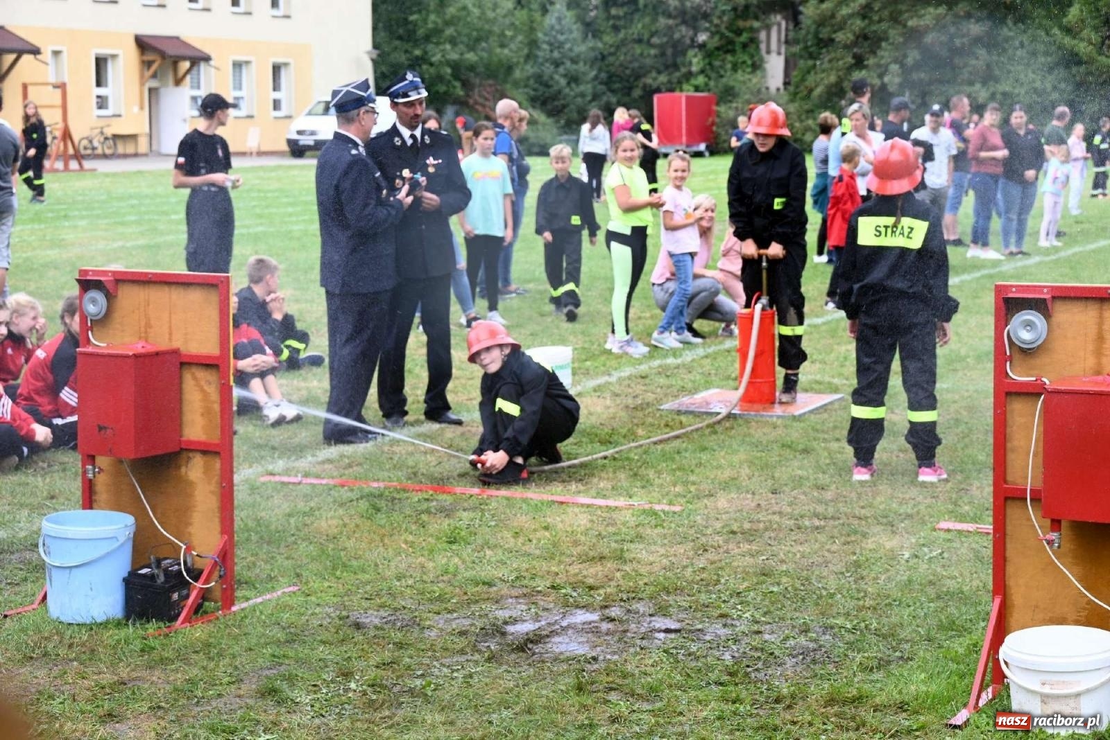 Zdjęcie w galerii na portalu naszraciborz.pl: Najmłodsi strażacy stanęli do rywalizacji w Krzyżanowicach wiadomości z regionu
