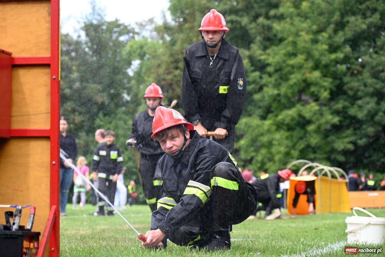 Zdjęcie w galerii na portalu naszraciborz.pl: Najmłodsi strażacy stanęli do rywalizacji w Krzyżanowicach wiadomości z regionu