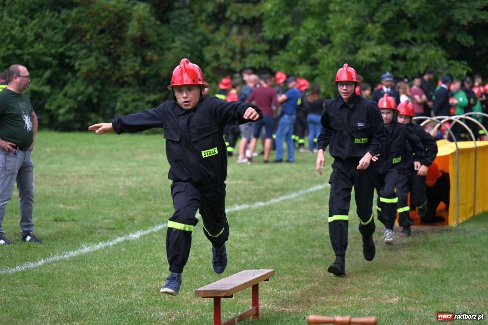 Zdjęcie w galerii na portalu naszraciborz.pl: Najmłodsi strażacy stanęli do rywalizacji w Krzyżanowicach wiadomości z regionu