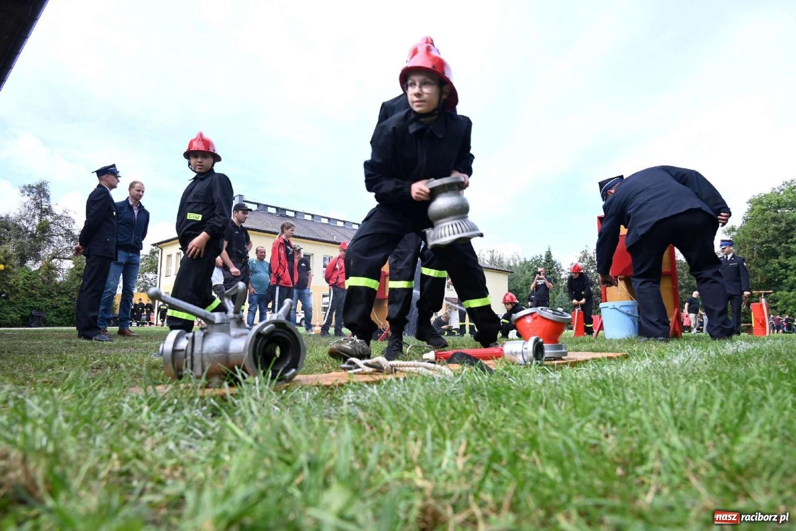 Zdjęcie w galerii na portalu naszraciborz.pl: Najmłodsi strażacy stanęli do rywalizacji w Krzyżanowicach wiadomości z regionu