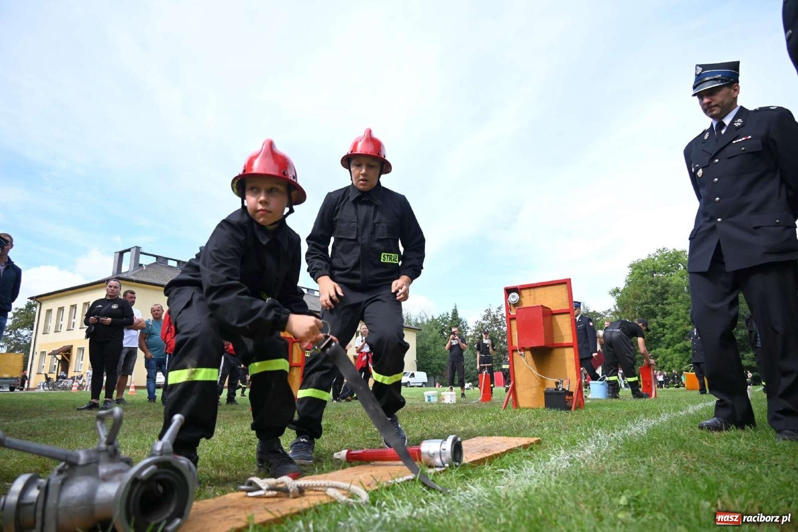 Zdjęcie w galerii na portalu naszraciborz.pl: Najmłodsi strażacy stanęli do rywalizacji w Krzyżanowicach wiadomości z regionu