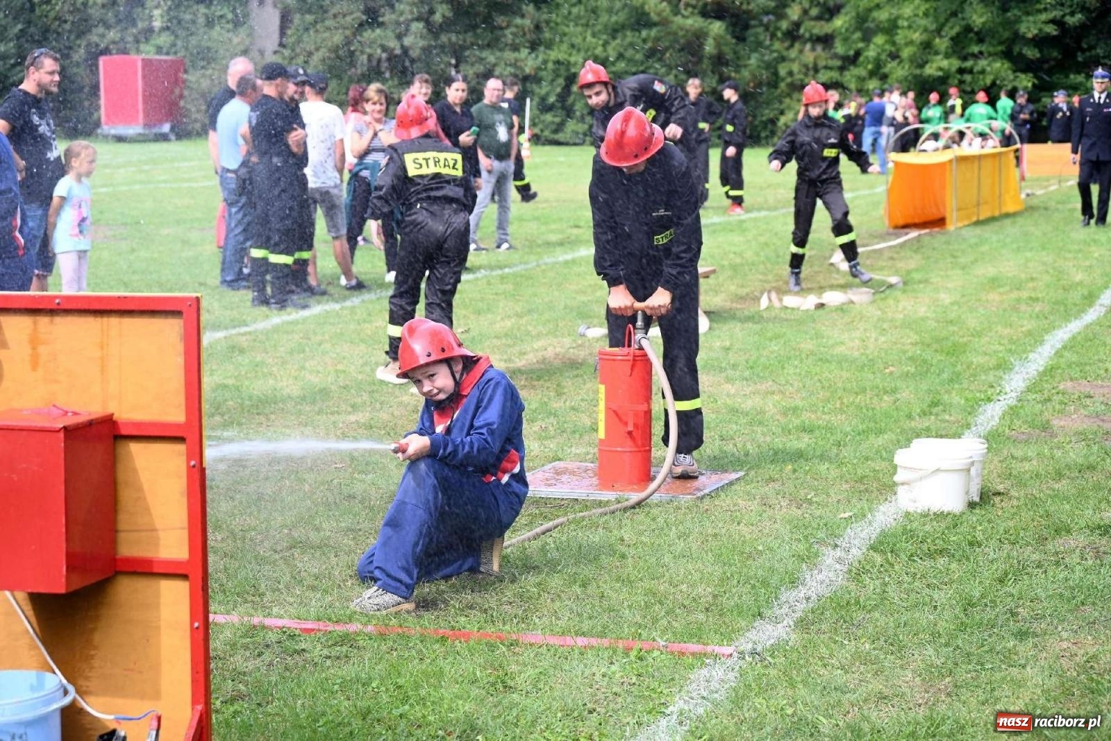 Zdjęcie w galerii na portalu naszraciborz.pl: Najmłodsi strażacy stanęli do rywalizacji w Krzyżanowicach wiadomości z regionu