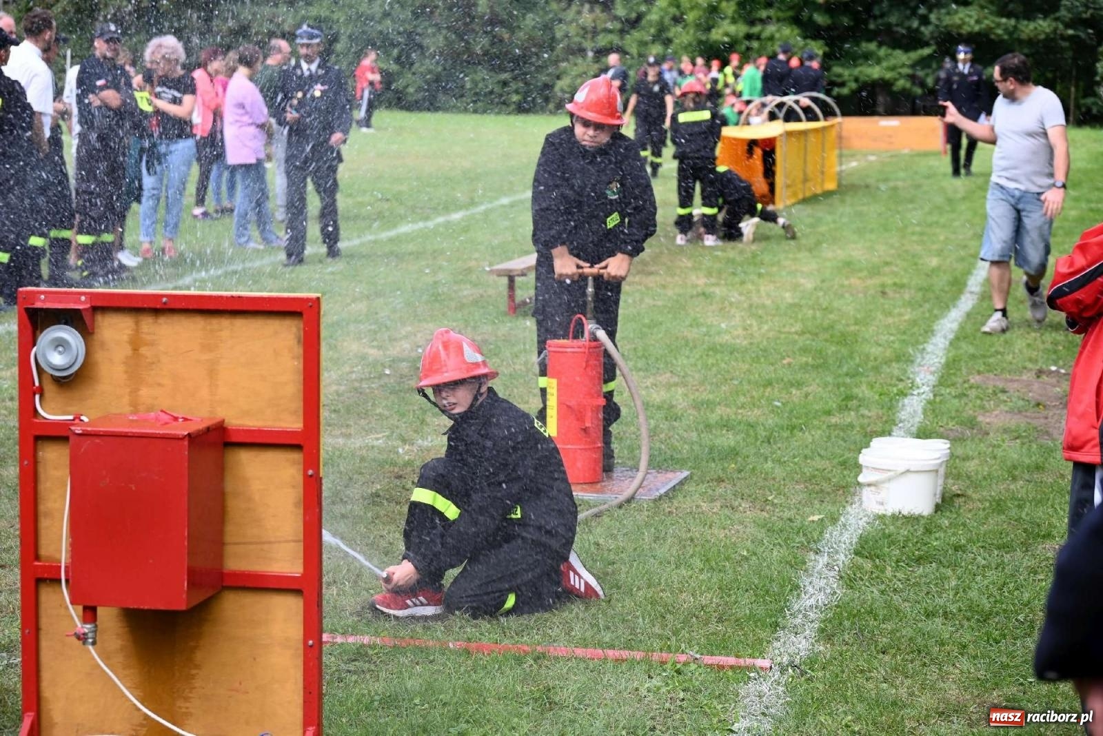 Zdjęcie w galerii na portalu naszraciborz.pl: Najmłodsi strażacy stanęli do rywalizacji w Krzyżanowicach wiadomości z regionu
