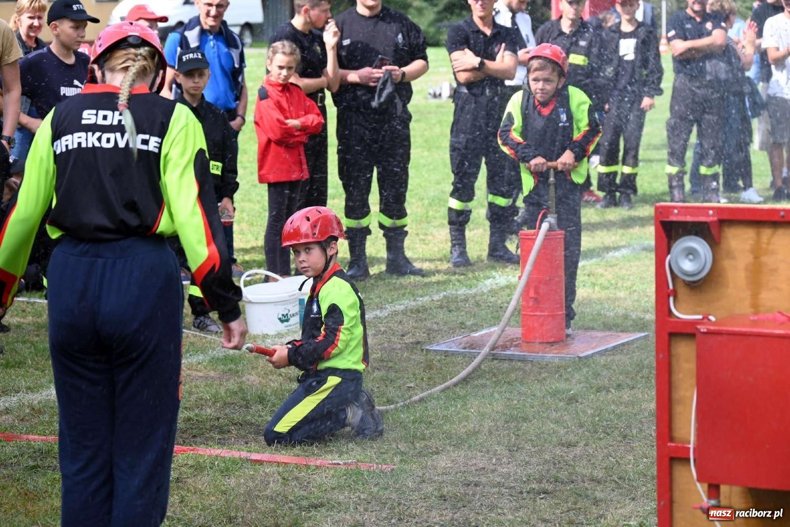 Zdjęcie w galerii na portalu naszraciborz.pl: Najmłodsi strażacy stanęli do rywalizacji w Krzyżanowicach wiadomości z regionu