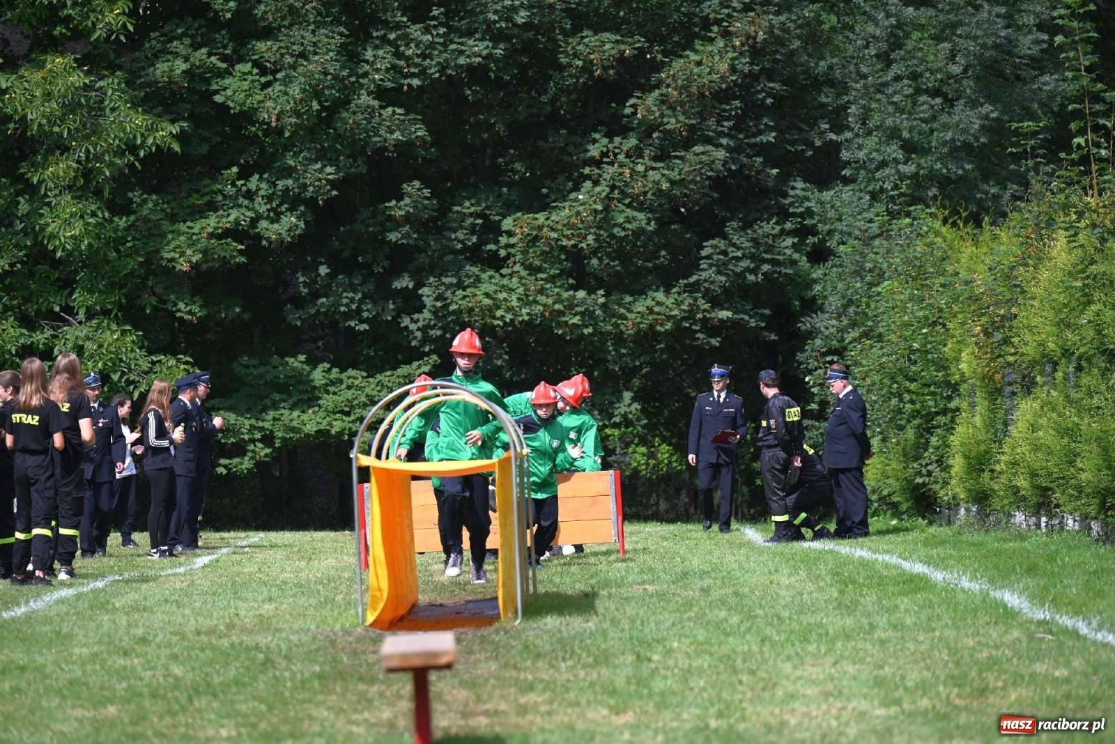 Zdjęcie w galerii na portalu naszraciborz.pl: Najmłodsi strażacy stanęli do rywalizacji w Krzyżanowicach wiadomości z regionu