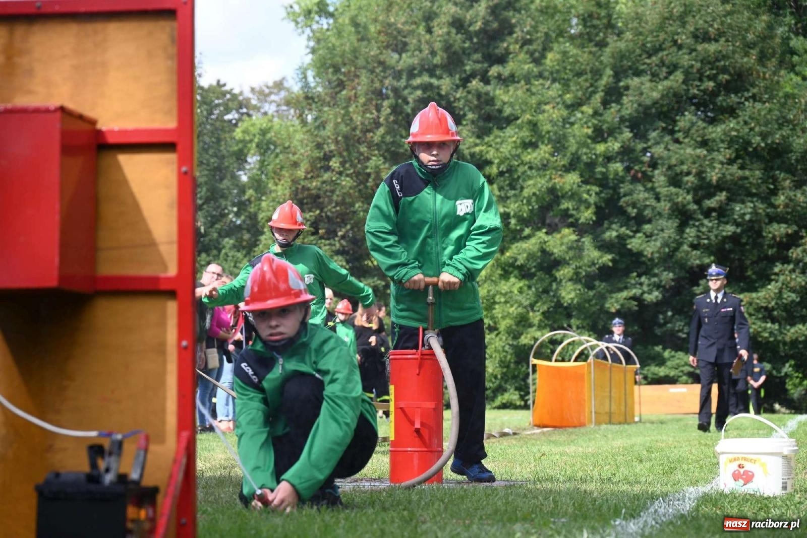 Zdjęcie w galerii na portalu naszraciborz.pl: Najmłodsi strażacy stanęli do rywalizacji w Krzyżanowicach wiadomości z regionu