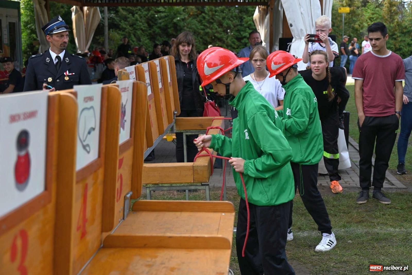 Zdjęcie w galerii na portalu naszraciborz.pl: Najmłodsi strażacy stanęli do rywalizacji w Krzyżanowicach wiadomości z regionu