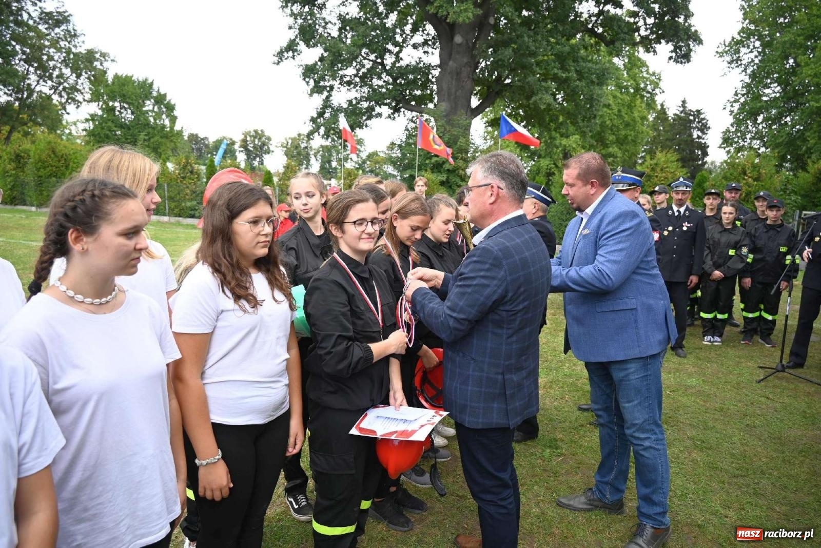 Zdjęcie w galerii na portalu naszraciborz.pl: Najmłodsi strażacy stanęli do rywalizacji w Krzyżanowicach wiadomości z regionu