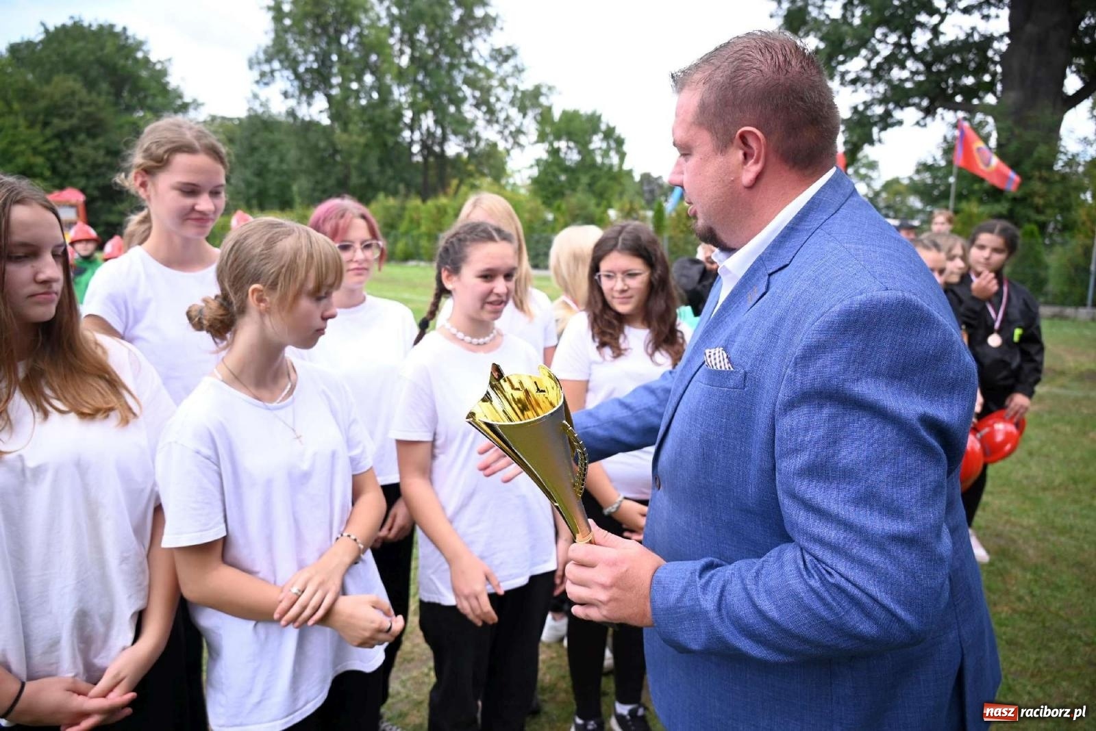 Zdjęcie w galerii na portalu naszraciborz.pl: Najmłodsi strażacy stanęli do rywalizacji w Krzyżanowicach wiadomości z regionu