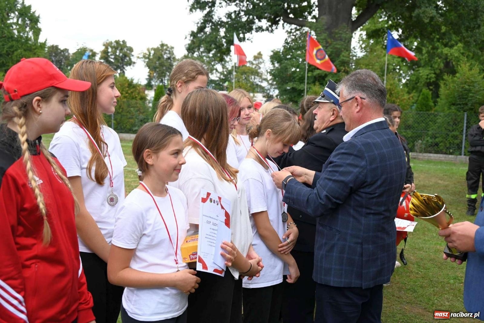 Zdjęcie w galerii na portalu naszraciborz.pl: Najmłodsi strażacy stanęli do rywalizacji w Krzyżanowicach wiadomości z regionu