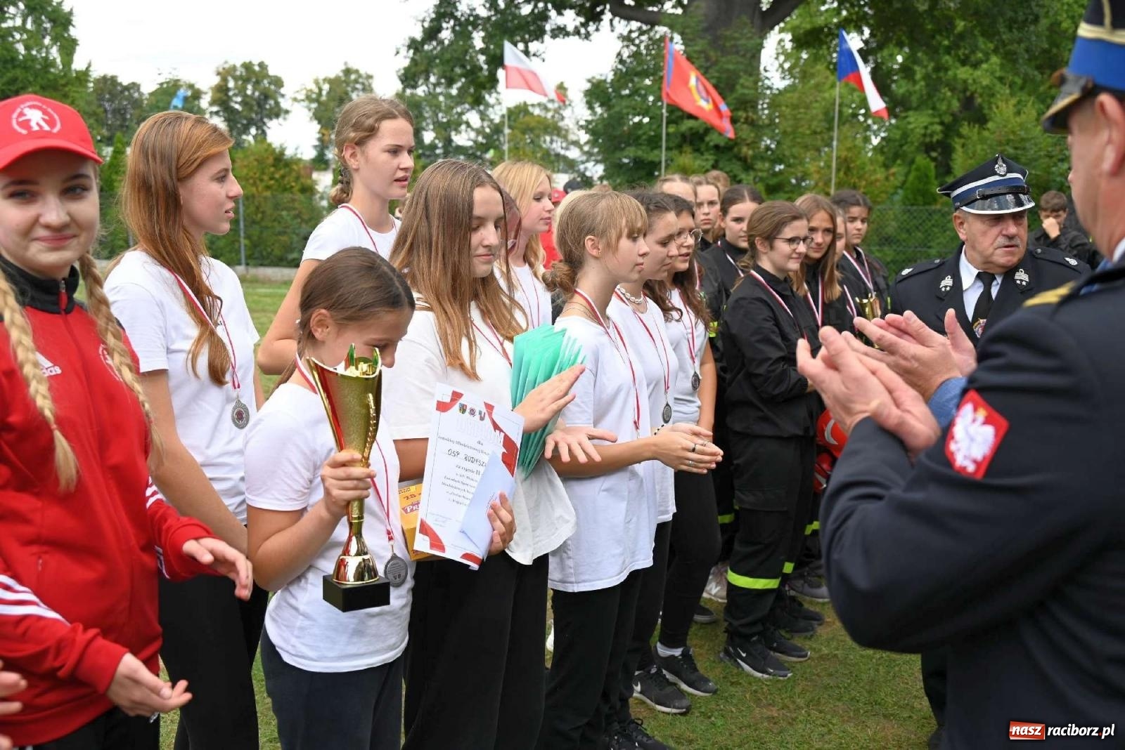 Zdjęcie w galerii na portalu naszraciborz.pl: Najmłodsi strażacy stanęli do rywalizacji w Krzyżanowicach wiadomości z regionu