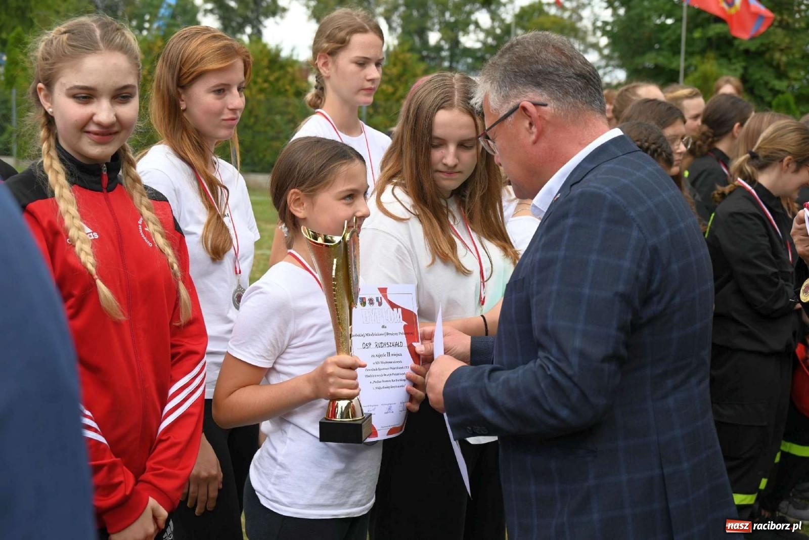Zdjęcie w galerii na portalu naszraciborz.pl: Najmłodsi strażacy stanęli do rywalizacji w Krzyżanowicach wiadomości z regionu