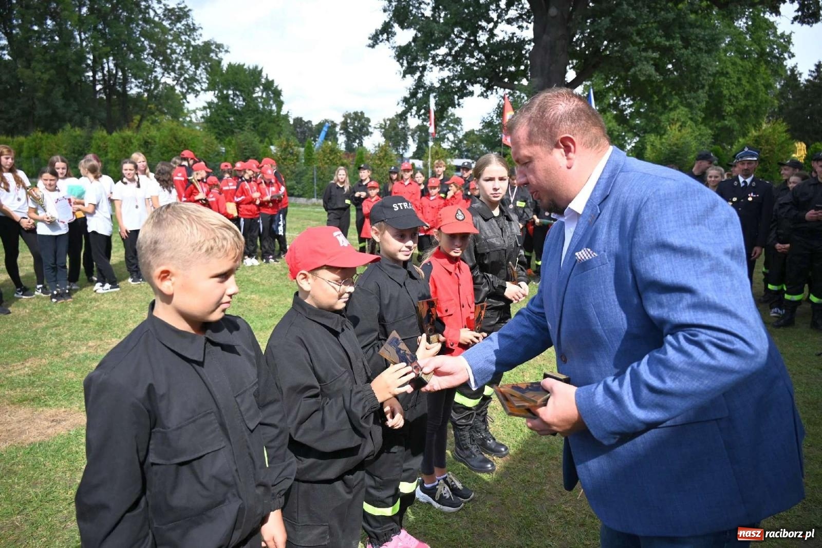 Zdjęcie w galerii na portalu naszraciborz.pl: Najmłodsi strażacy stanęli do rywalizacji w Krzyżanowicach wiadomości z regionu