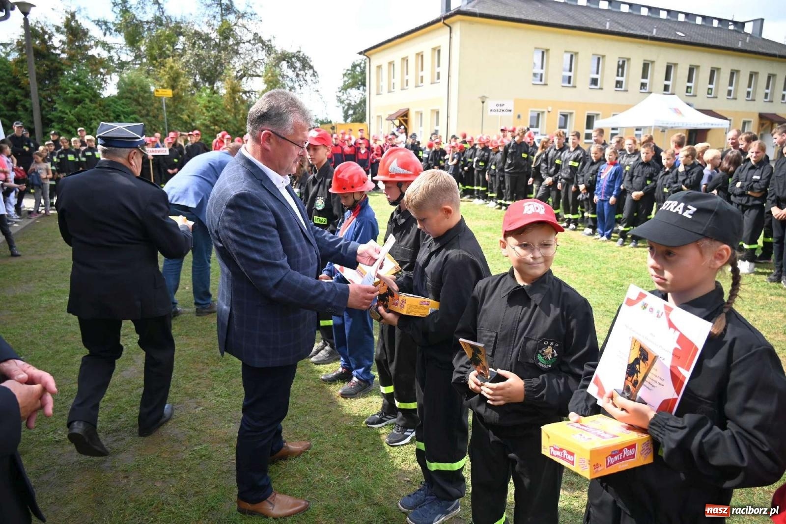 Zdjęcie w galerii na portalu naszraciborz.pl: Najmłodsi strażacy stanęli do rywalizacji w Krzyżanowicach wiadomości z regionu