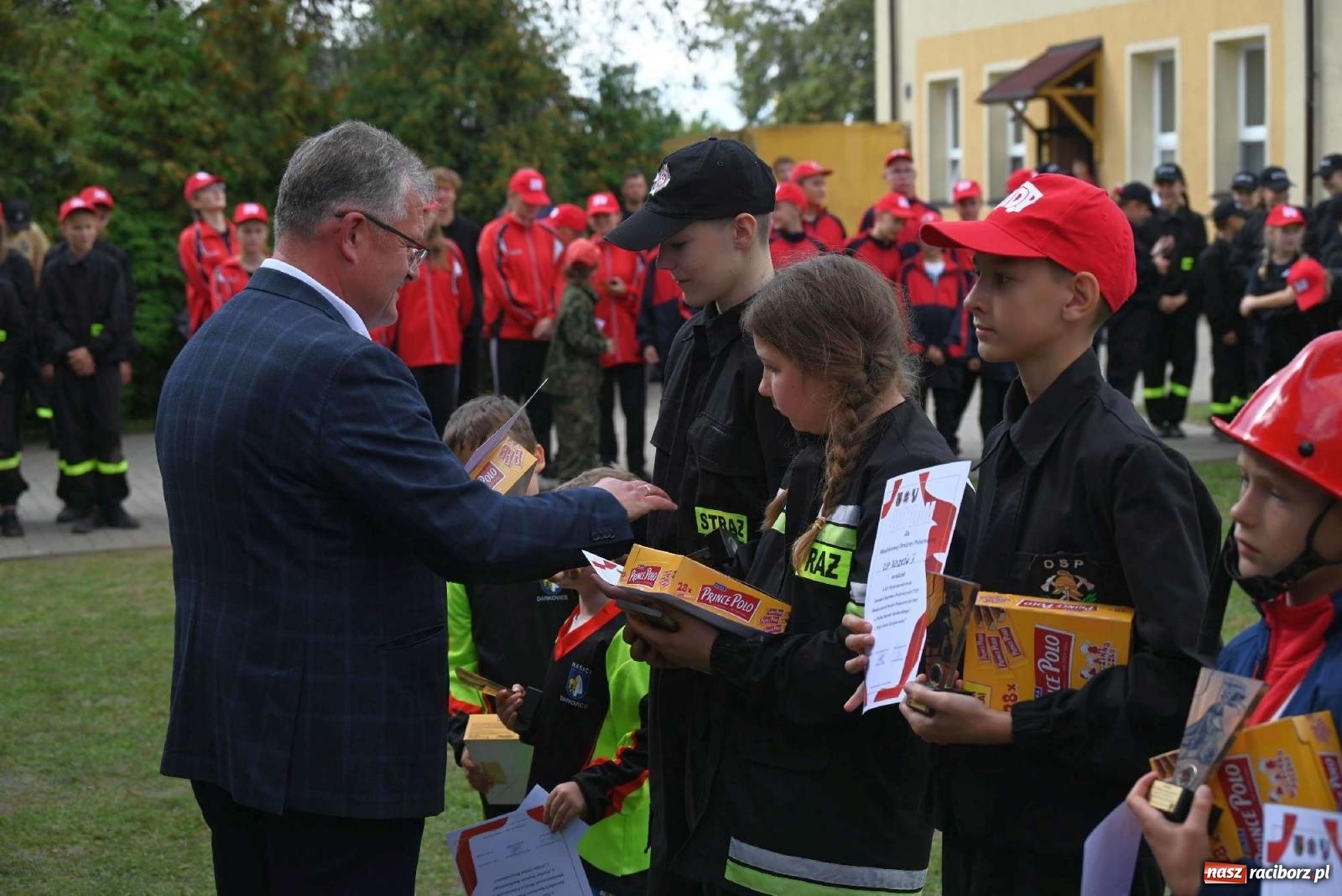Zdjęcie w galerii na portalu naszraciborz.pl: Najmłodsi strażacy stanęli do rywalizacji w Krzyżanowicach wiadomości z regionu
