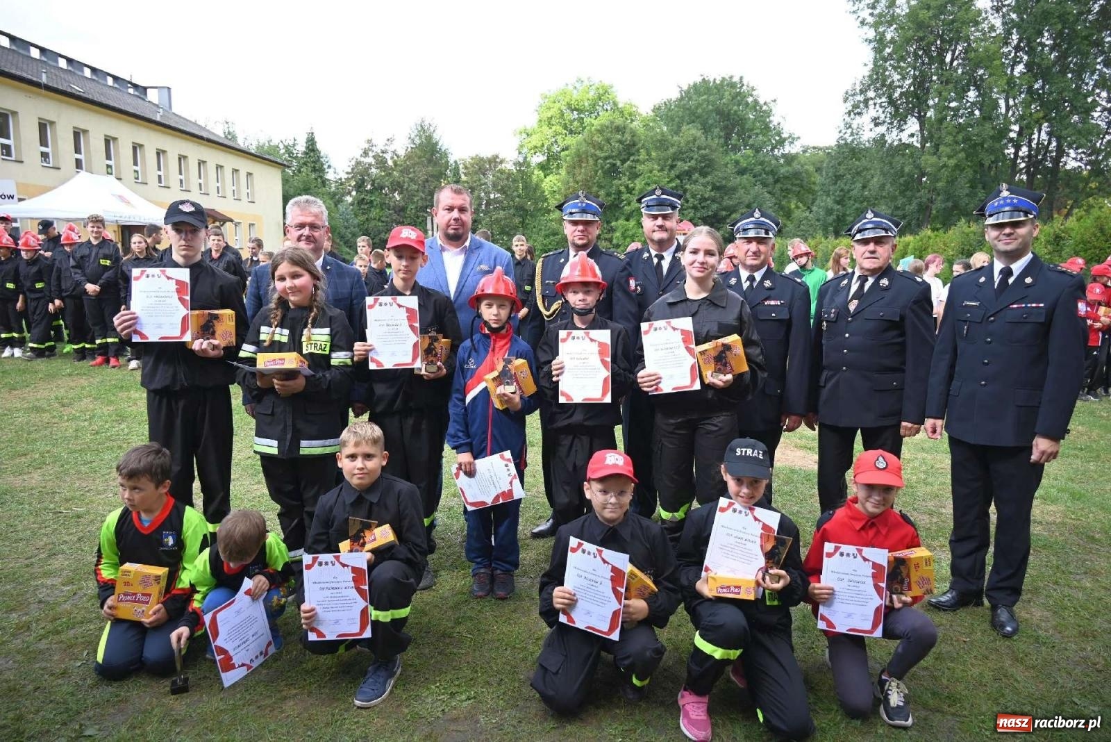 Zdjęcie w galerii na portalu naszraciborz.pl: Najmłodsi strażacy stanęli do rywalizacji w Krzyżanowicach wiadomości z regionu
