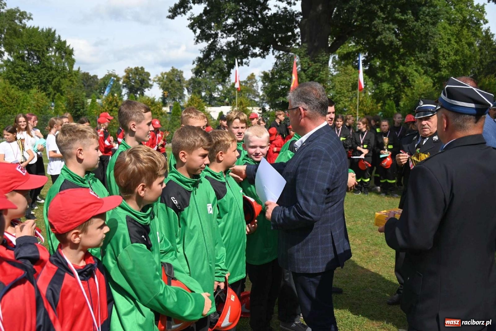 Zdjęcie w galerii na portalu naszraciborz.pl: Najmłodsi strażacy stanęli do rywalizacji w Krzyżanowicach wiadomości z regionu