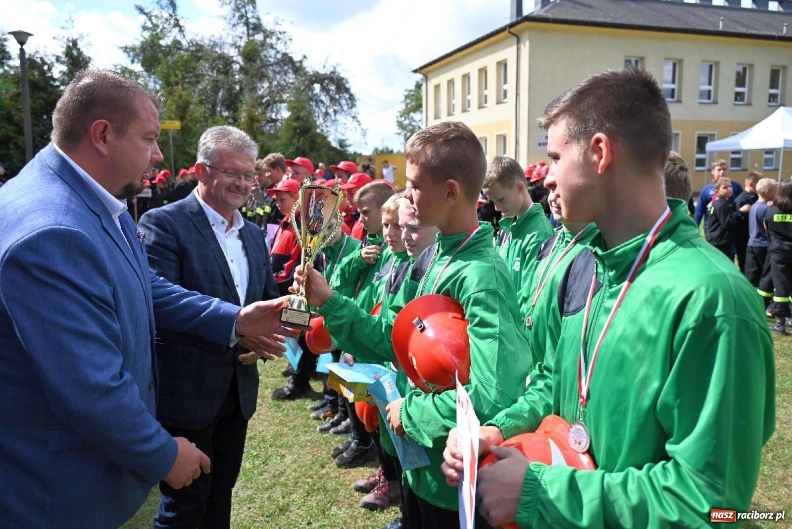 Zdjęcie w galerii na portalu naszraciborz.pl: Najmłodsi strażacy stanęli do rywalizacji w Krzyżanowicach wiadomości z regionu