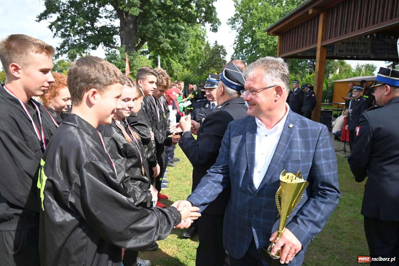 Zdjęcie w galerii na portalu naszraciborz.pl: Najmłodsi strażacy stanęli do rywalizacji w Krzyżanowicach wiadomości z regionu