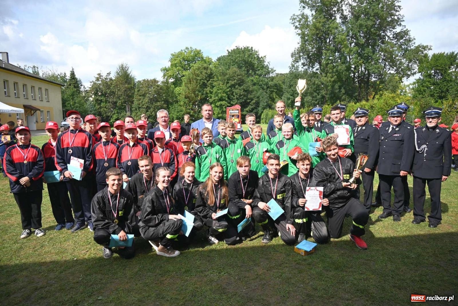 Zdjęcie w galerii na portalu naszraciborz.pl: Najmłodsi strażacy stanęli do rywalizacji w Krzyżanowicach wiadomości z regionu