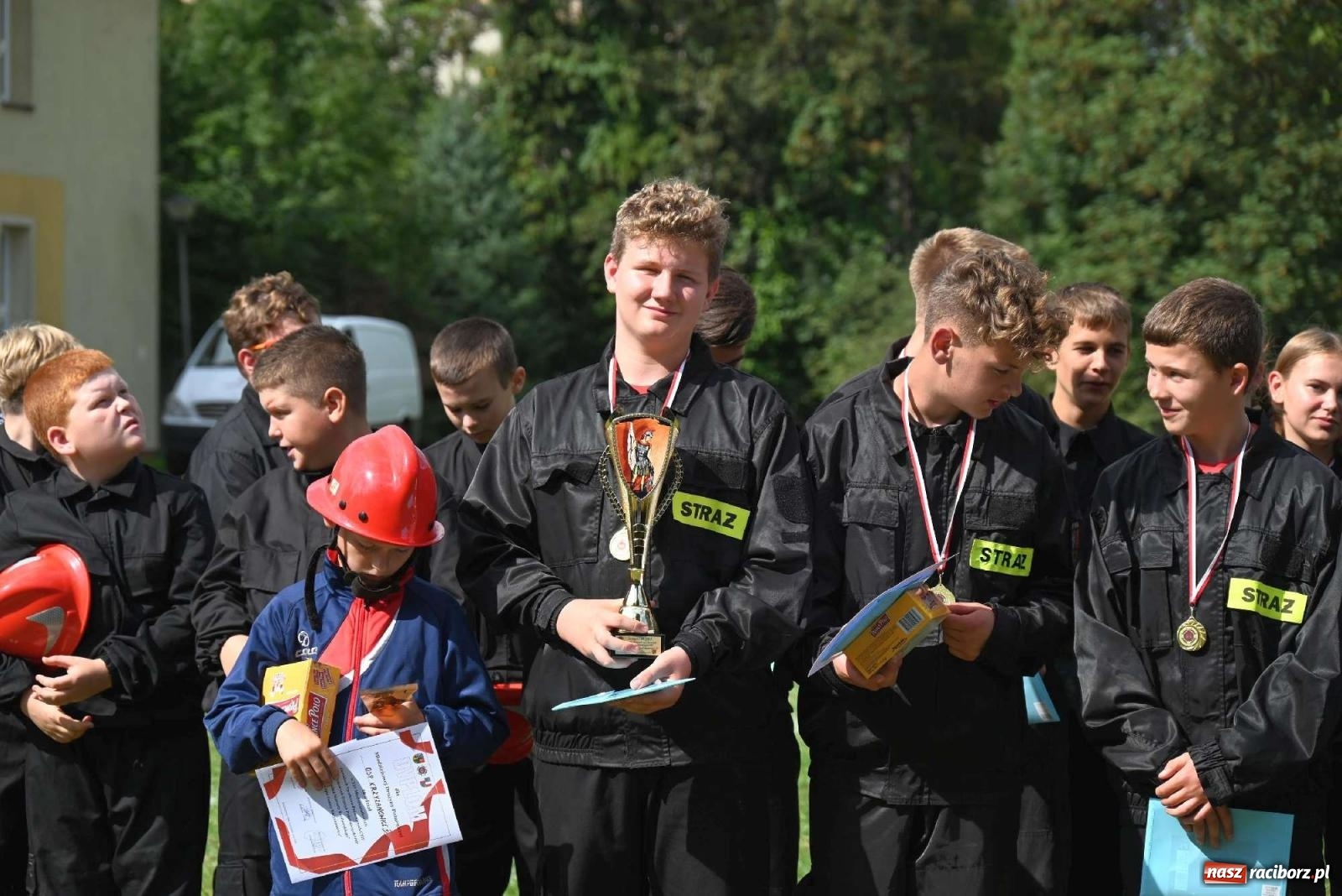 Zdjęcie w galerii na portalu naszraciborz.pl: Najmłodsi strażacy stanęli do rywalizacji w Krzyżanowicach wiadomości z regionu