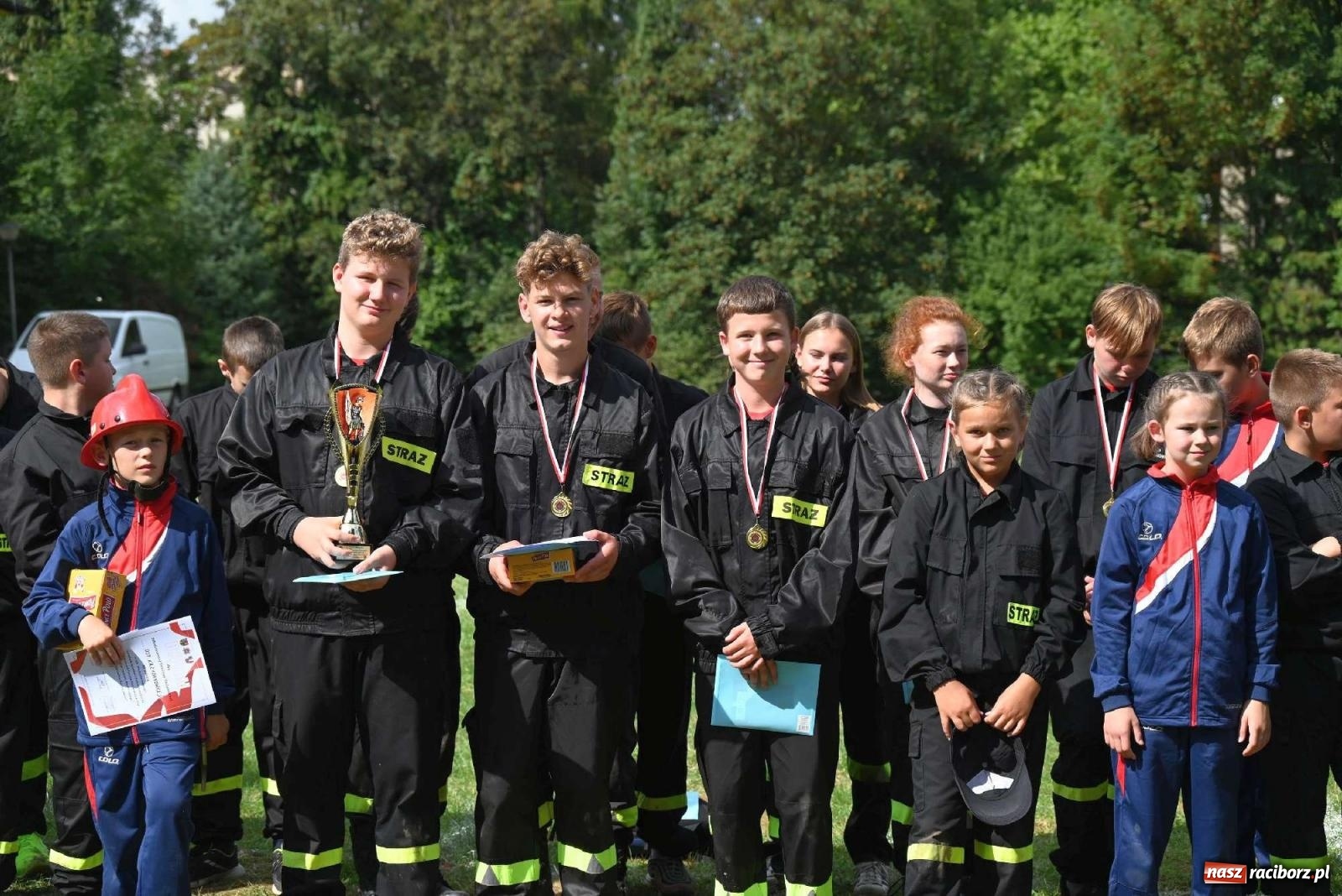 Zdjęcie w galerii na portalu naszraciborz.pl: Najmłodsi strażacy stanęli do rywalizacji w Krzyżanowicach wiadomości z regionu