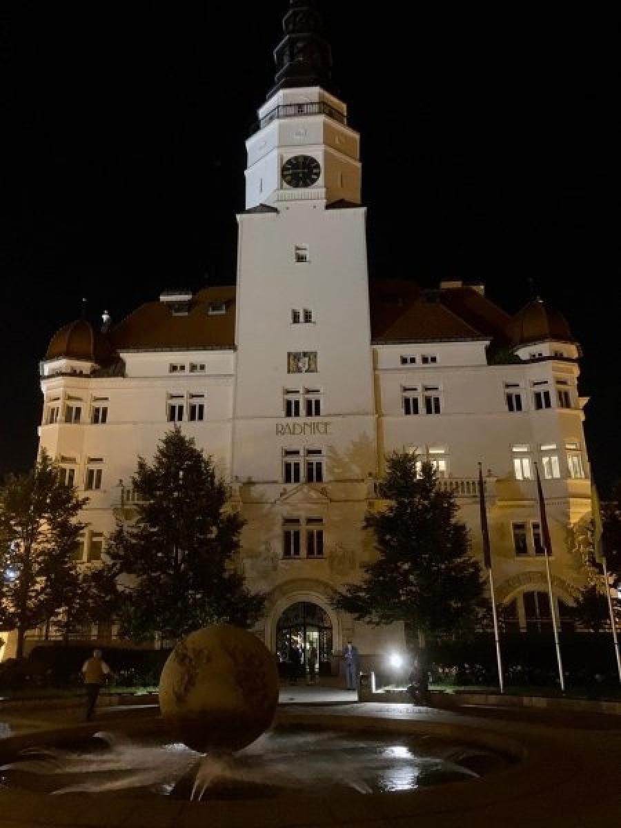 Zdjęcie w galerii na portalu naszraciborz.pl: Budka marzeń. Raciborscy urzędnicy w gościach w Czechach wiadomości z regionu