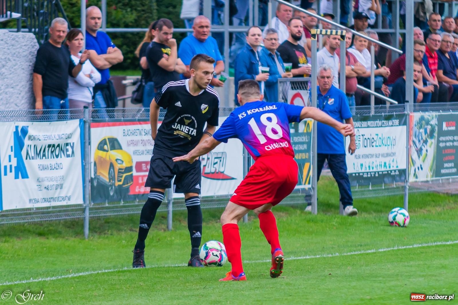 Zdjęcie w galerii na portalu naszraciborz.pl: Kolejarz Chałupki pierwszym pogromcą Silesii Lubomia [FOTO] wiadomości z regionu