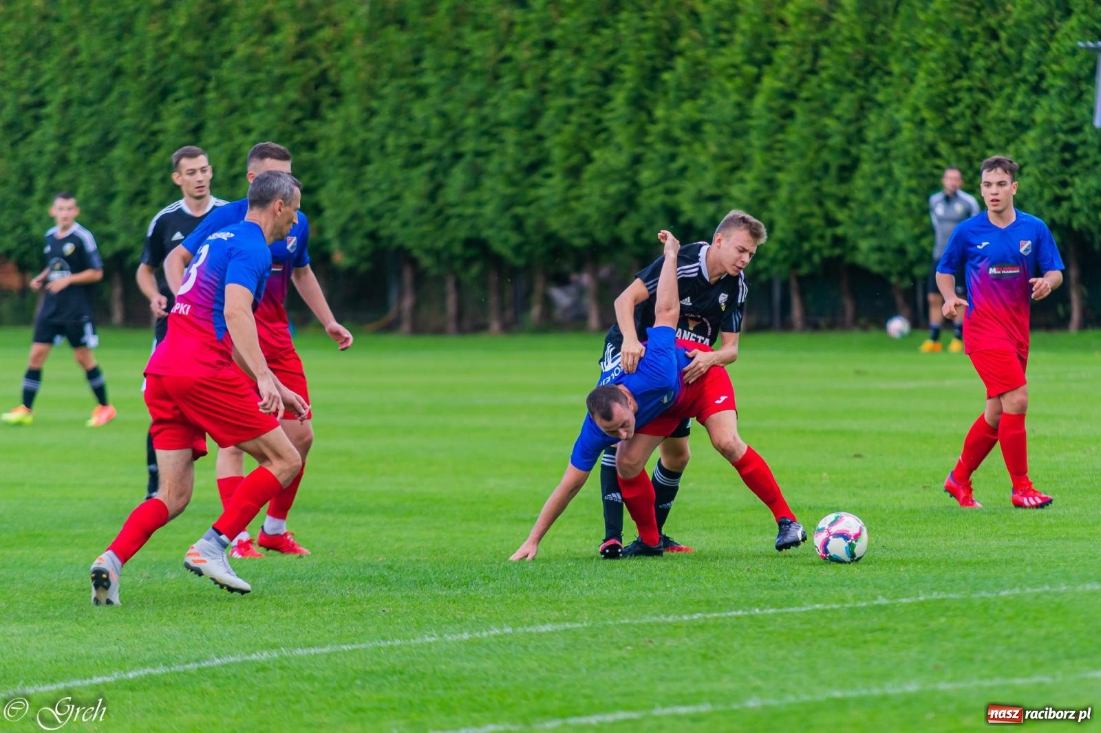 Zdjęcie w galerii na portalu naszraciborz.pl: Kolejarz Chałupki pierwszym pogromcą Silesii Lubomia [FOTO] wiadomości z regionu