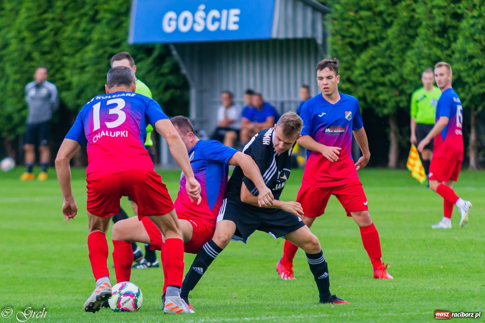 Zdjęcie w galerii na portalu naszraciborz.pl: Kolejarz Chałupki pierwszym pogromcą Silesii Lubomia [FOTO] wiadomości z regionu